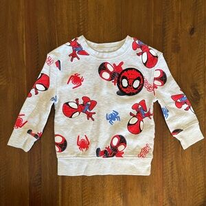 Marvel Spider-Man Crew Nevk Sweatshirt